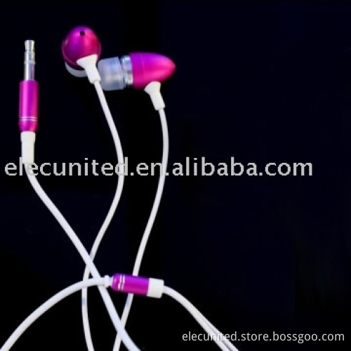 Surround Sound Earphone for iPod - Metal Pink
